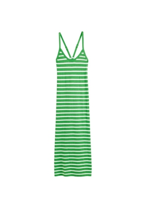 Chinti & Parker Bci Cotton-Linen Striped Breton Dress