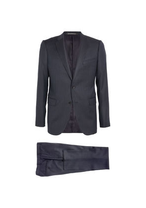 Emporio Armani Virgin Wool Pinstripe 2-Piece Suit