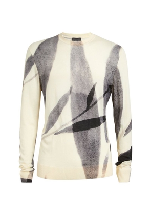 Emporio Armani Abstract Nature Sweater