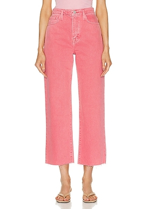 FRAME Le Jane Crop in Washed Flamingo - Pink. Size 27 (also in ).