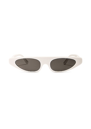 Dolce & Gabbana Classic Sunglasses in White - White. Size all.