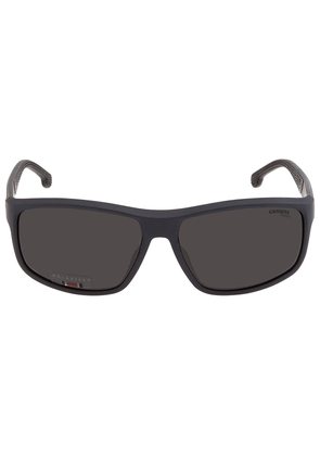 Carrera Polarized Grey Rectangular Mens Sunglasses CARRERA 8038/S 0003/M9 61