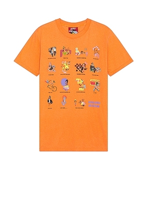 KidSuper T-shirt in Peach - Orange. Size S (also in XL/1X).