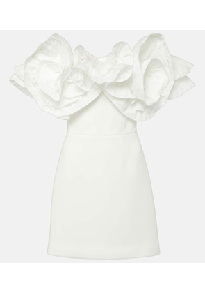 Rebecca Vallance Bridal Tessa ruffled mini dress