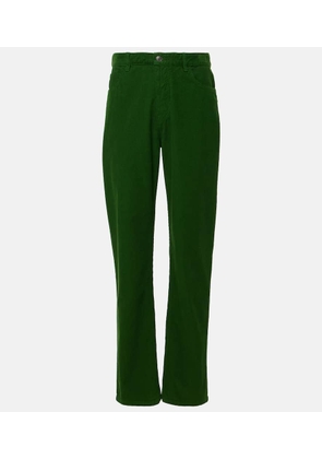 The Row Carlind cotton corduroy straight pants