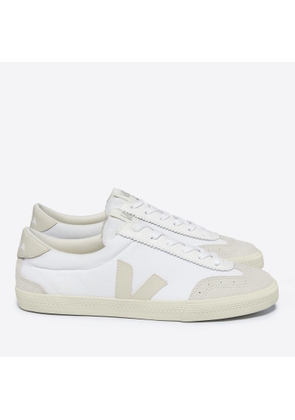 Veja Women's Volley Cotton-Canvas and Suede Trainers - UK 3