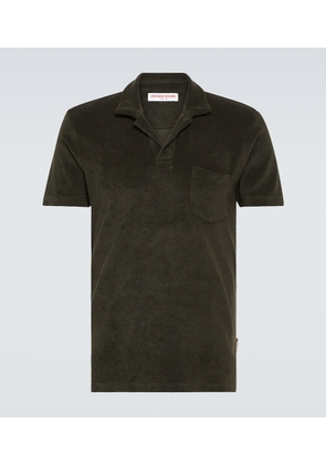 Orlebar Brown Cotton terry polo shirt