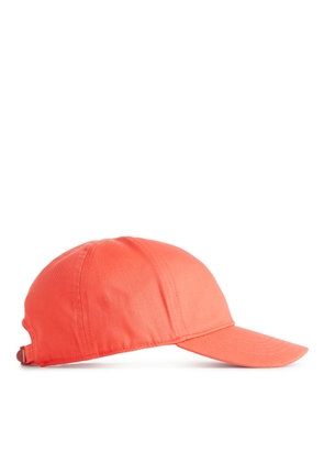 Twill Cap - Orange