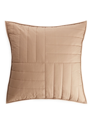 ARKET and Pia Wallén Quilted Cushion Cover - Beige