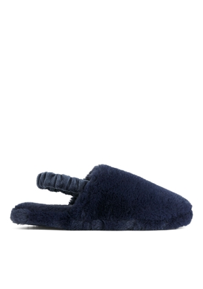 Pile Slippers - Blue