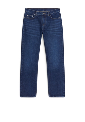 HAZEL Low Straight Jeans - Blue
