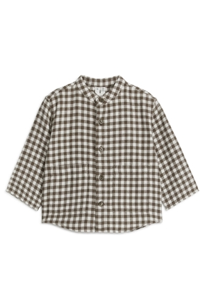 Flannel Shirt - Beige