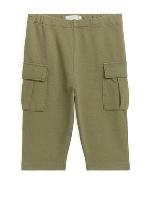 Jersey Utility Trousers - Green