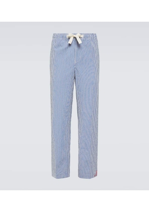 Orlebar Brown Alex striped cotton-blend pants