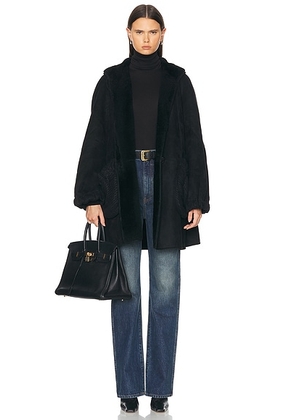 fendi Fendi Shearling Jacket in Black - Black. Size 44 (also in ).