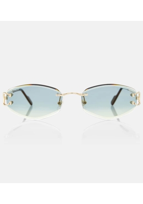 Cartier Eyewear Collection Signature C oval sunglasses