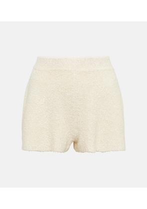 Loro Piana Silk bouclé shorts