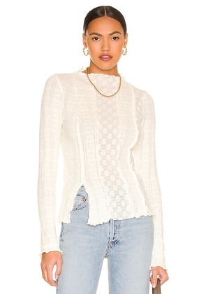 Free People X REVOLVE Lula Top in Ivory. Size M, XS.