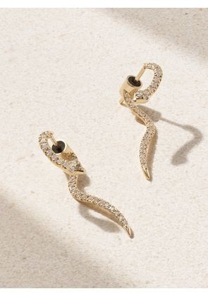 Ileana Makri - Boa 18-karat Gold Diamond Earrings - One size