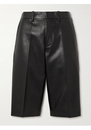 Helmut Lang - Leather Shorts - Black - US0,US2,US4