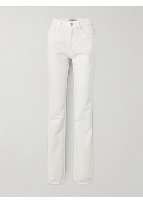 Coperni - Embellished High-rise Straight-leg Jeans - White - x small,small,medium,large,x large
