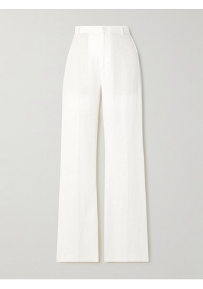 Polo Ralph Lauren - Linen Wide-leg Pants - White - US0,US2,US4,US6,US8,US10,US12,US14