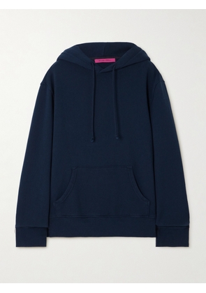 The Elder Statesman - Cotton And Cashmere-blend Hoodie - Blue - x small,small,medium,large