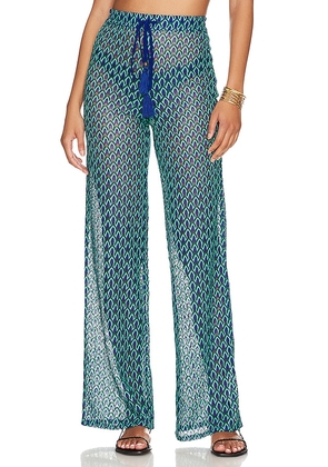 House of Harlow 1960 x REVOLVE Saskia Pant in Teal. Size XS.