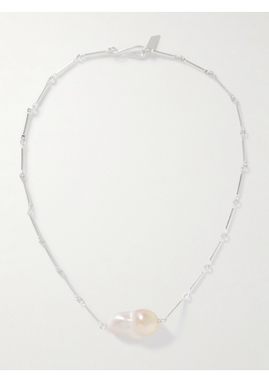 Loren Stewart - Kinship Sterling Silver Pearl Necklace - One size