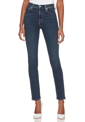 Citizens of Humanity Olivia High Rise Slim in Blue. Size 25, 31, 34.