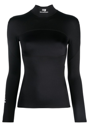Balenciaga Sporty B activewear top - Black