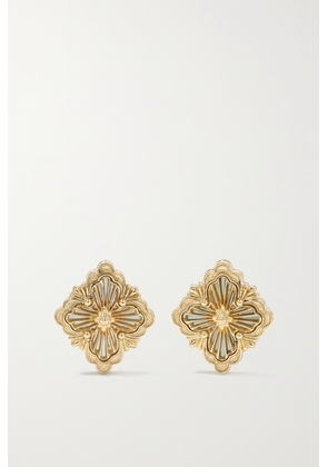 Buccellati - Opera Tulle 18-karat Gold Mother-of-pearl Earrings - One size
