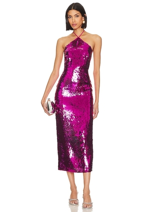 Cult Gaia Tasmina Dress in Purple. Size S, XL.