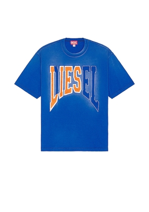Diesel Wash T-shirt in Blue. Size S.