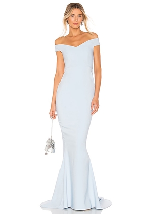 Nookie x REVOLVE Allure Gown in Baby Blue. Size XS.