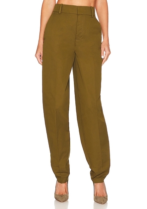 L'Academie Rey Pant in Olive. Size XS.