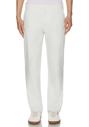 Quiet Golf x Puma Pant in White. Size 30x32, 32x32, 34x32, 36x32.