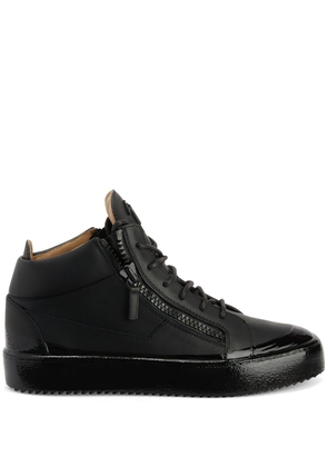 Giuseppe Zanotti Kriss hi-top leather sneakers - Black
