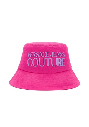 Versace Jeans Couture Bucket Hat in Fuchsia. Size S.