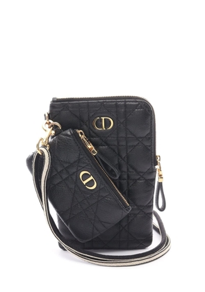 Christian Dior Pre-Owned 2010-2020 Caro Cannage pouch - Black