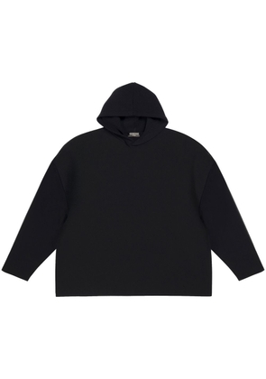 Balenciaga drop-shoulder hoodie - Black
