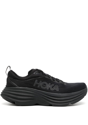 HOKA logo-patch low-top sneakers - Black