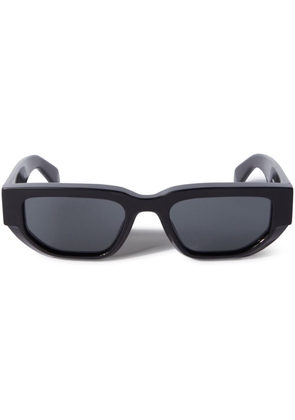 Off-White Greeley rectangle-frame sunglasses - Black