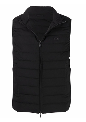 Emporio Armani padded gilet-jacket - Black