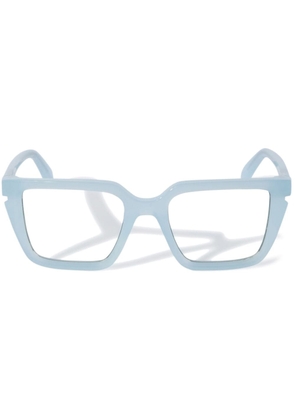 Off-White Optical Style 52 square-frame glasses - Blue