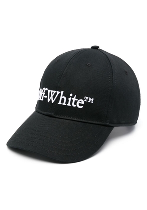 Off-White Drill Logo cotton baseball cap - Black