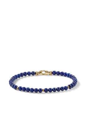 David Yurman 4mm spiritual bead bracelet - Blue