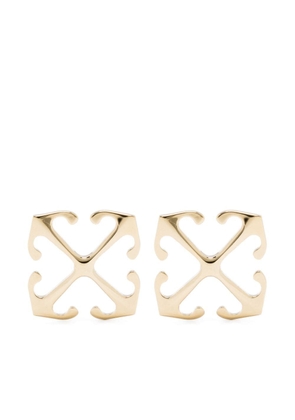 Off-White Mini Arrow earrings - Gold