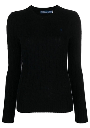 Polo Ralph Lauren Julianna cable-knit jumper - Black