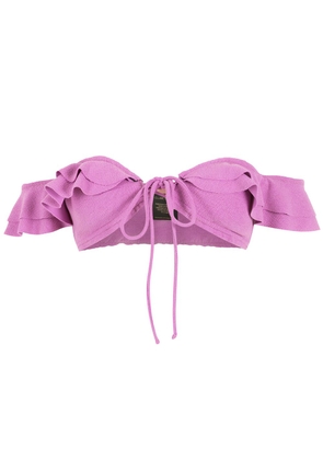 Clube Bossa Hopi off-the-shoulder bikini top - Pink